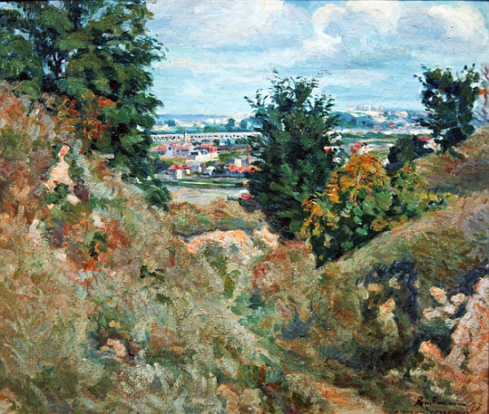 Valley near Paris a Jean Baptiste Armand Guillaumin