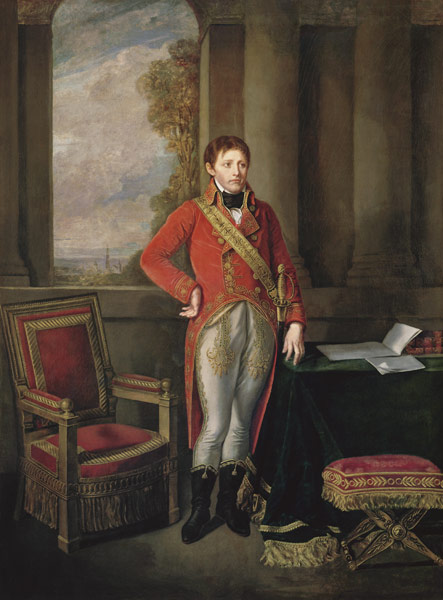 Napoleon Bonaparte (1769-1821) as First Consul a Jean Baptiste Greuze