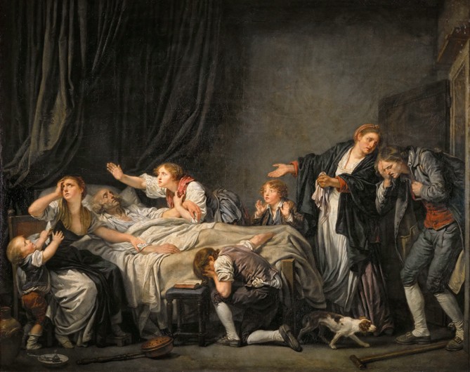 The Father's Curse: The Son Punished a Jean Baptiste Greuze