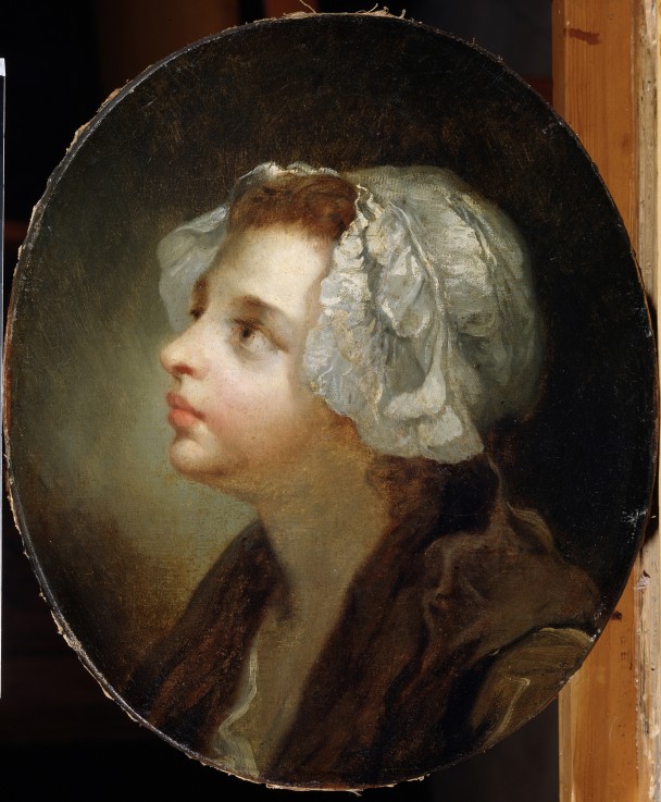 Head of a Girl a Jean Baptiste Greuze