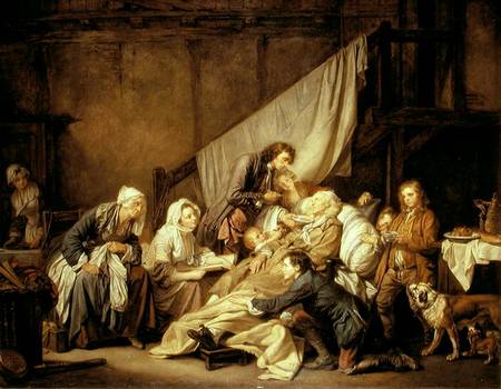 The Paralytic a Jean Baptiste Greuze