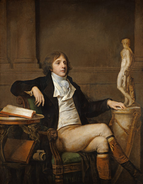 Portrait presumed to be Auguste Louis de Talleyrand (1770-1832) a Jean Baptiste Greuze