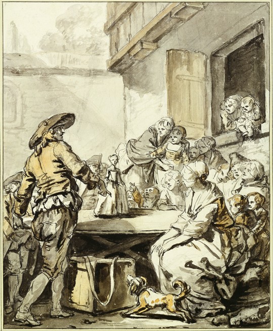 Savoyard with a Dancing Doll a Jean Baptiste Greuze