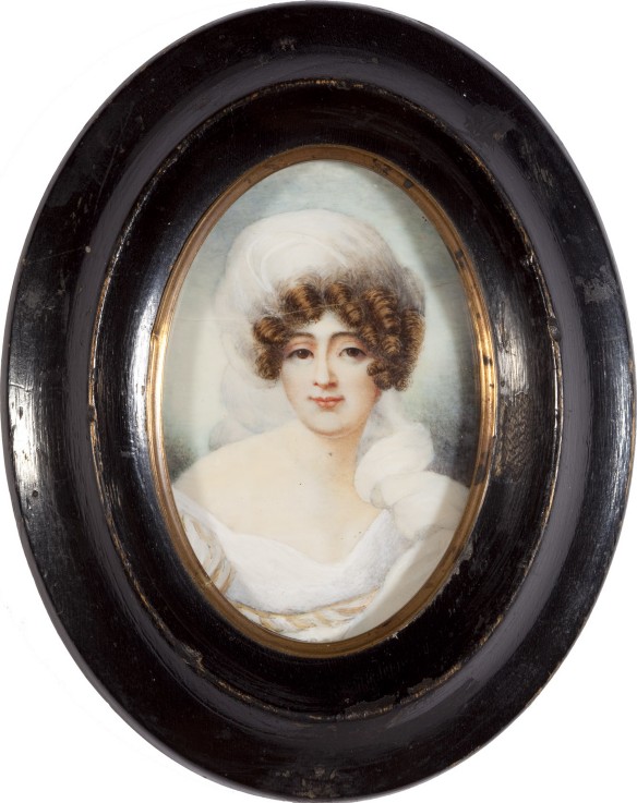 Portrait of Maria Countess Walewska (1786-1817) a Jean-Baptiste Isabey