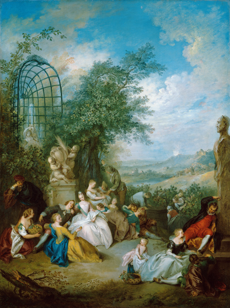 A Rural Celebration a Jean-Baptiste Joseph Pater
