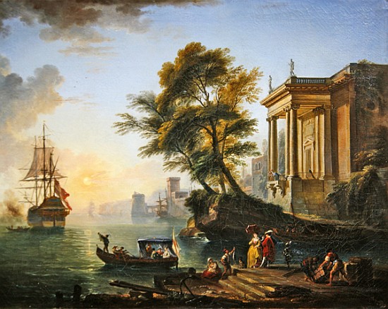 Marina, sunset a Jean-Baptiste Lallemand