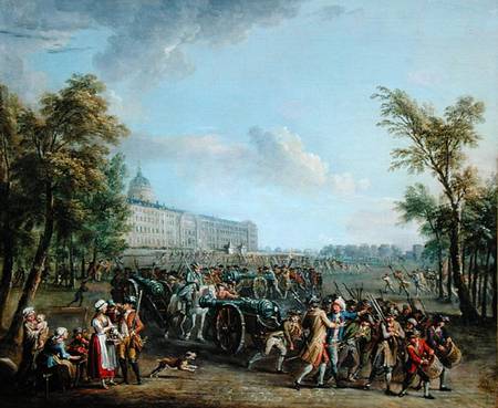 The Pillage of the Invalides a Jean-Baptiste Lallemand