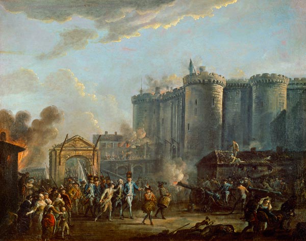 The Arrest of the Governor of the Bastille, 14th July 1789 a Jean-Baptiste Lallemand