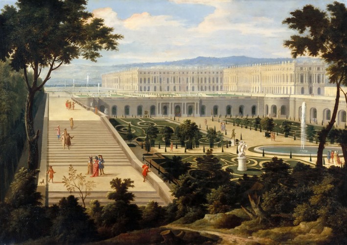 L'orangerie du château de Versailles a Jean-Baptiste Martin