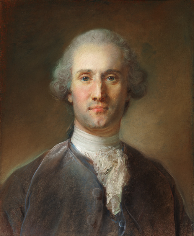 Portrait of a Man a Jean-Baptiste Perronneau