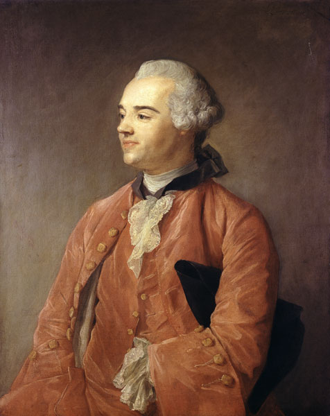 Portrait of Jacques Cazotte (1719-92) a Jean-Baptiste Perronneau