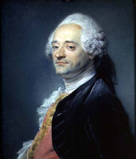 Portrait of Maurice Quentin de la Tour (1704-88) a Jean-Baptiste Perronneau