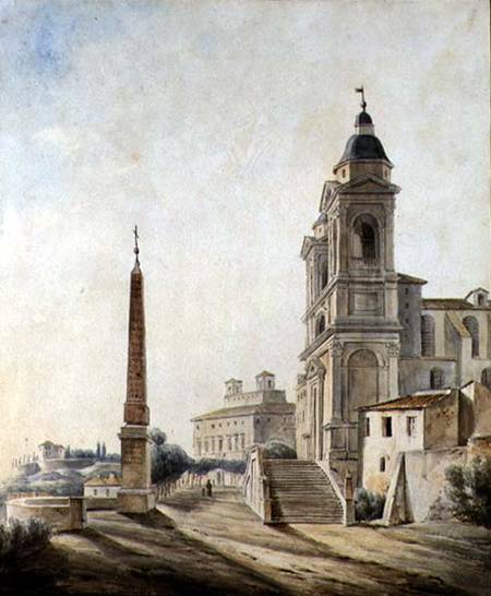 The French Academy in Rome a Jean-Baptiste Philippe Cannissie