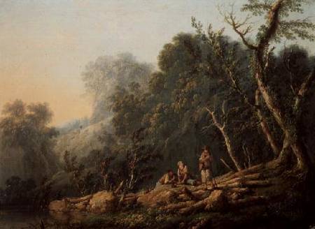 Landscape a Jean-Baptiste Pillement