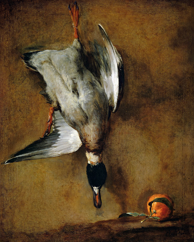 The mallard a Jean-Baptiste Siméon Chardin