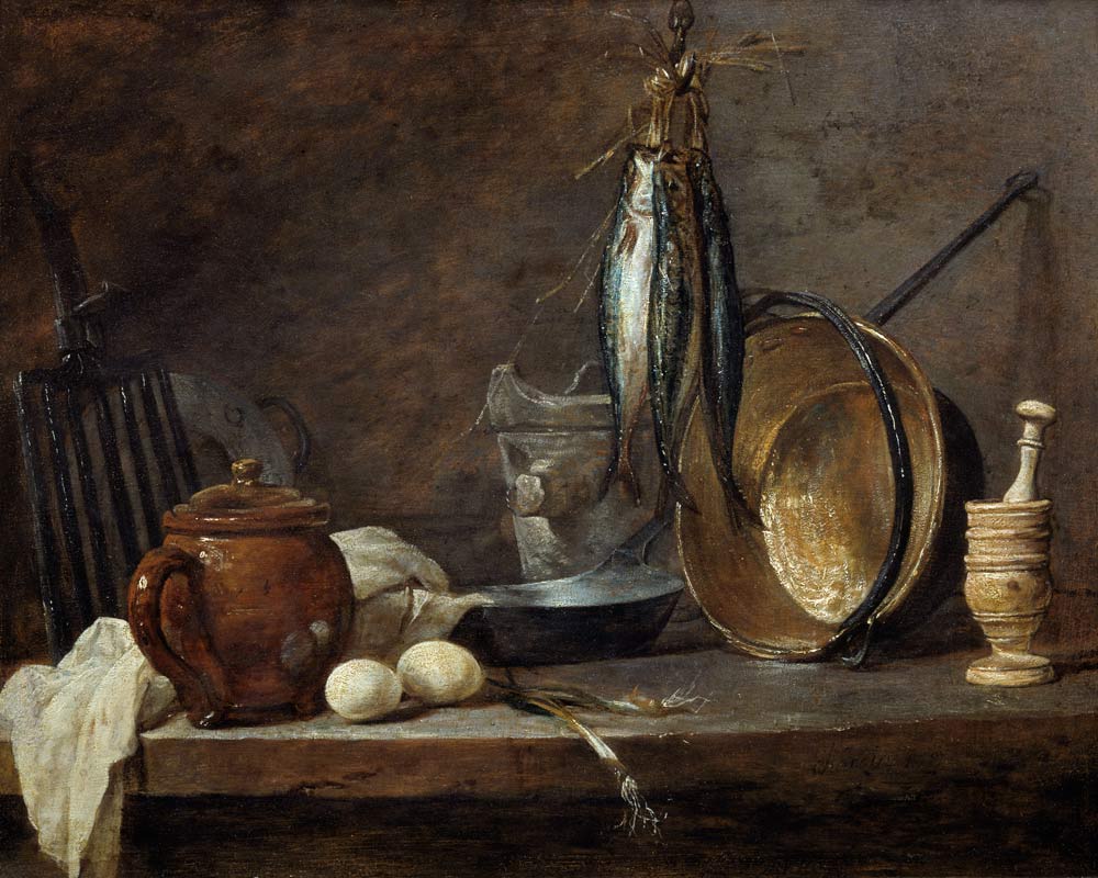Shoot day meal the a Jean-Baptiste Siméon Chardin