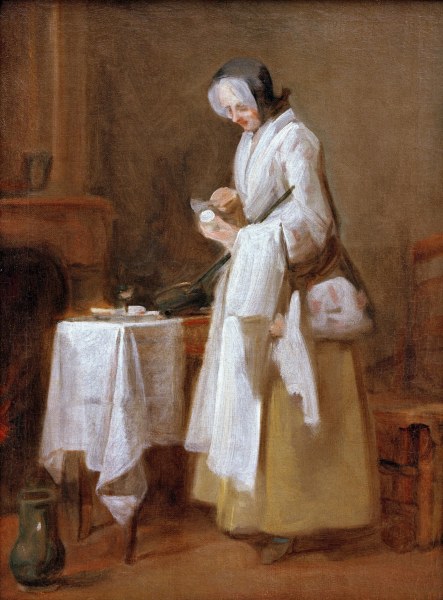 Recovery meal a Jean-Baptiste Siméon Chardin
