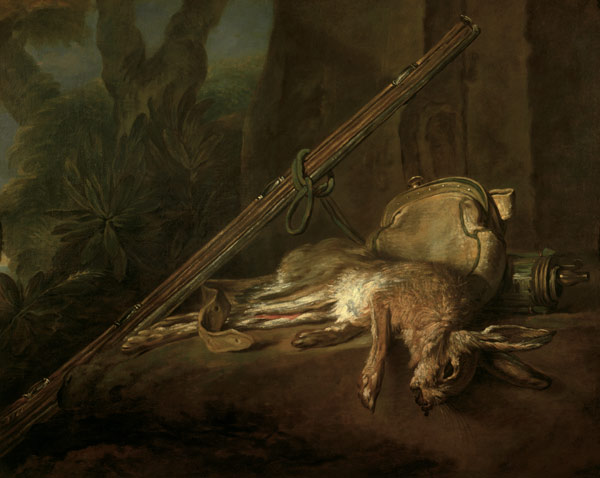 Dead Hare & Gun a Jean-Baptiste Siméon Chardin
