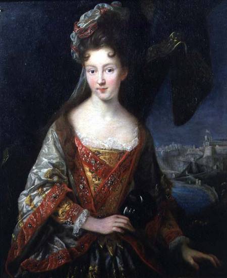 Portrait of Princess Louise-Hippolyte (1687-1731) a Jean-Baptiste van Loo