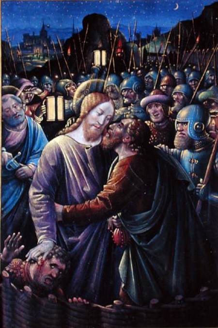 The Kiss of Judas a Jean Bourdichon
