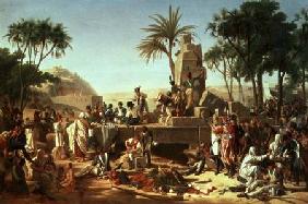 Troops halted on the Banks of the Nile, 2nd February 1799