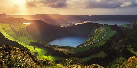 Azores - Sete Cidades Panorama