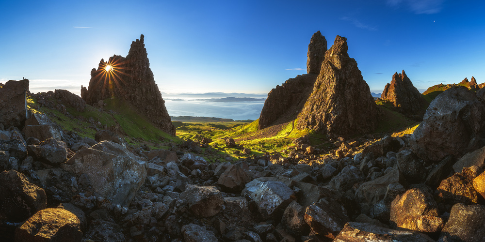 Scotland - The Storr Panorama a Jean Claude Castor