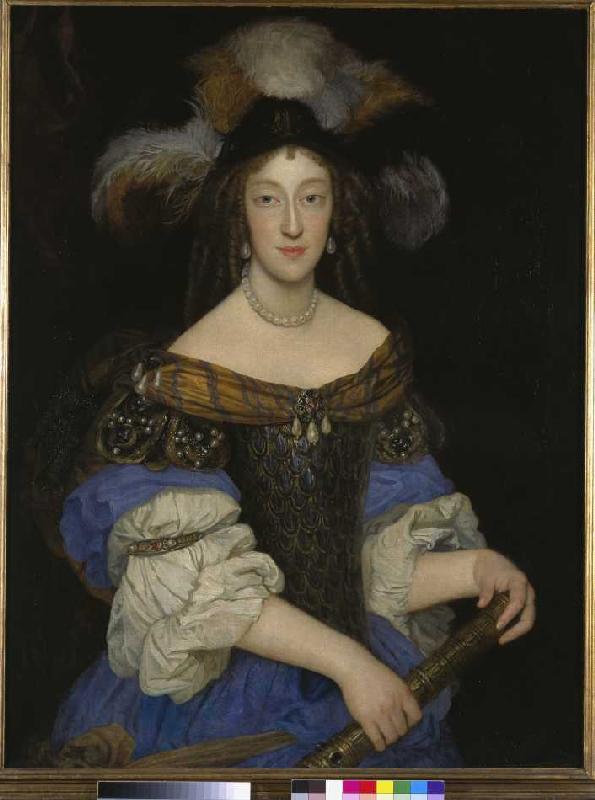 Portrait der Henriette Adelaide. a Jean Delamonce