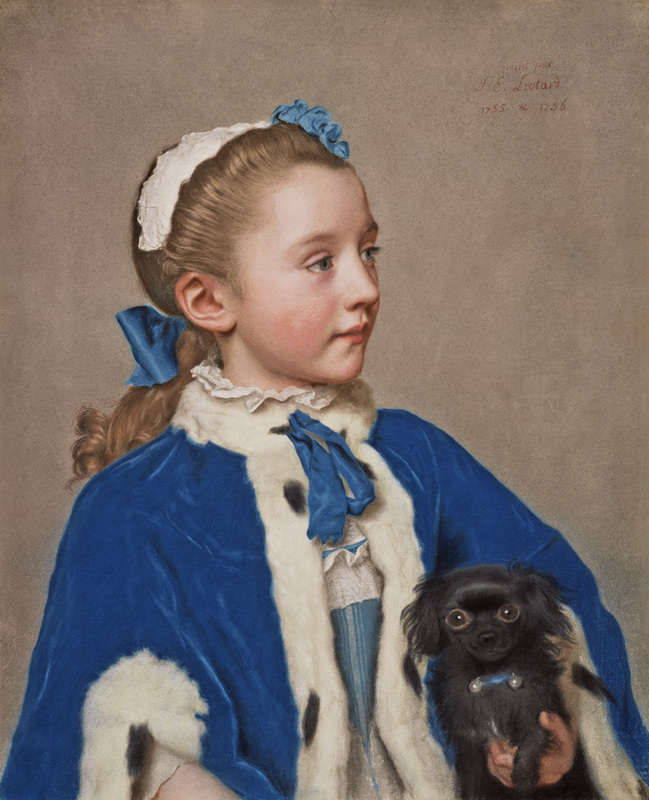 Maria Frederike van Reede-Athlone at Seven a Jean-Étienne Liotard