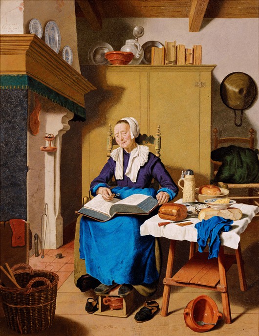 Old Woman a Jean-Étienne Liotard