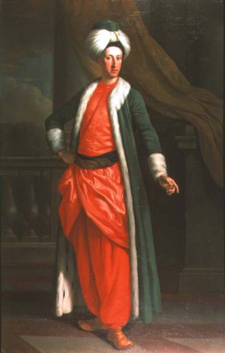 The Fourth Earl of Sandwich a Jean-Étienne Liotard