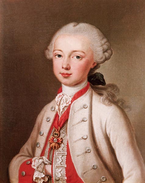 Leopold II (1747-92) Holy Roman Emperor and Grand-duke of Tuscany a Jean-Étienne Liotard