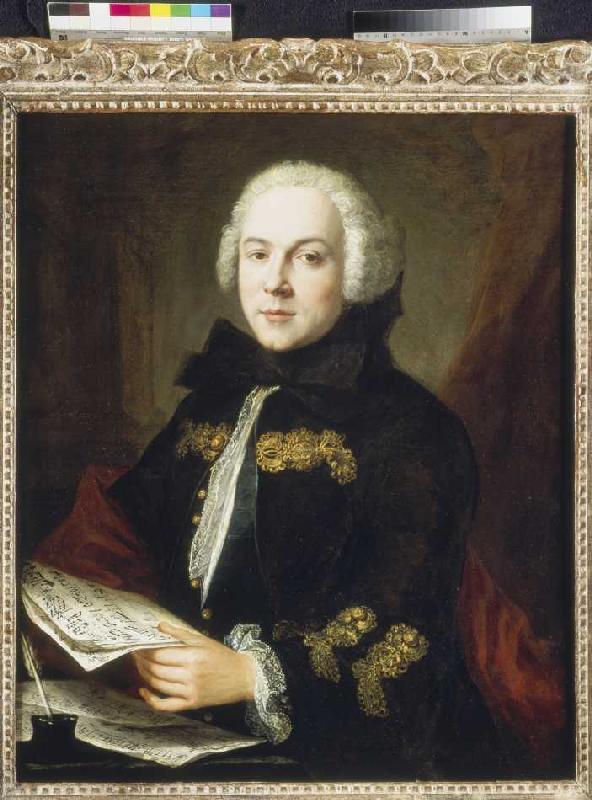 Luigi Boccherini at the age of approx. 23 years a Jean-Étienne Liotard