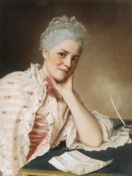 Ritratto della Signorina Louise Jacquet a Jean-Étienne Liotard