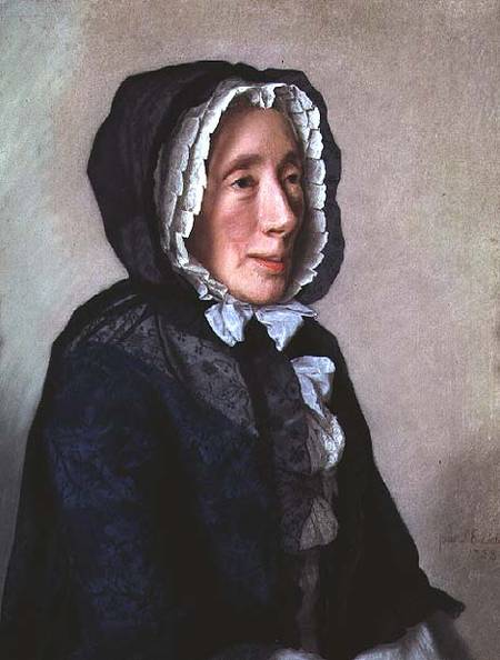 Portrait of Madame Tronchin a Jean-Étienne Liotard