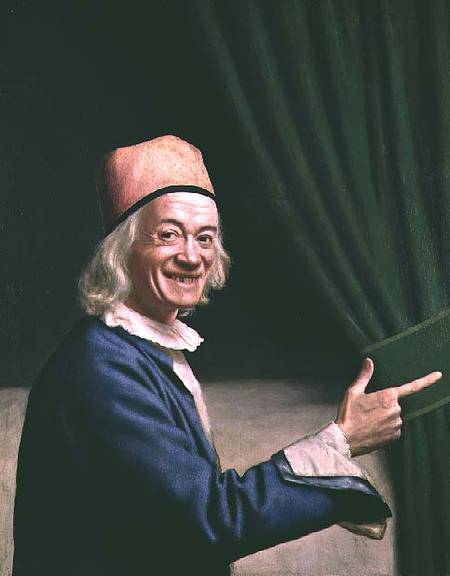 Self Portrait Smiling a Jean-Étienne Liotard