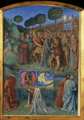 Die Gefangennahme Christi a Jean Fouquet