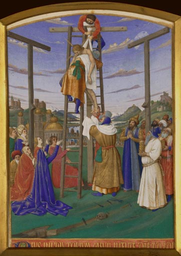 Die Kreuzabnahme a Jean Fouquet