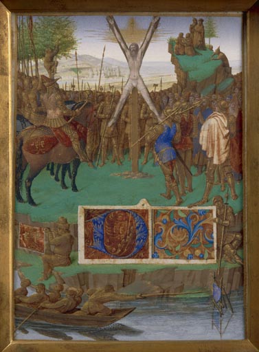 Das Martyrium des Heiligen Andreas a Jean Fouquet