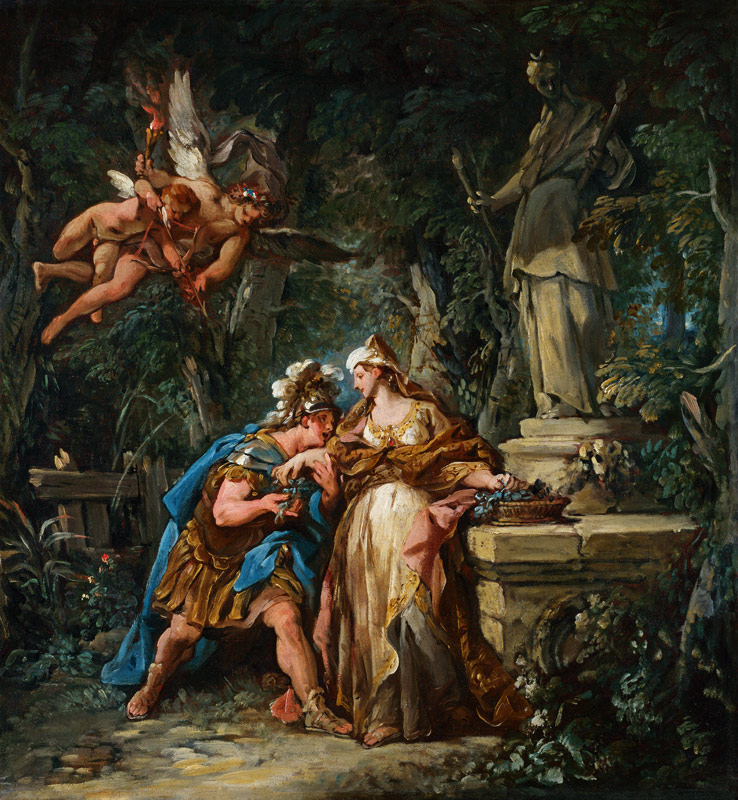 Jason Swearing Eternal Affection to Medea a Jean François de Troy