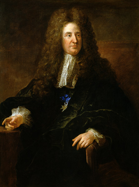 Portrait of Jules Hardouin Mansart (1646-1708) a Jean François de Troy