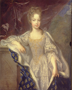 Bildnis der Adelaide von Savoyen a Jean François de Troy