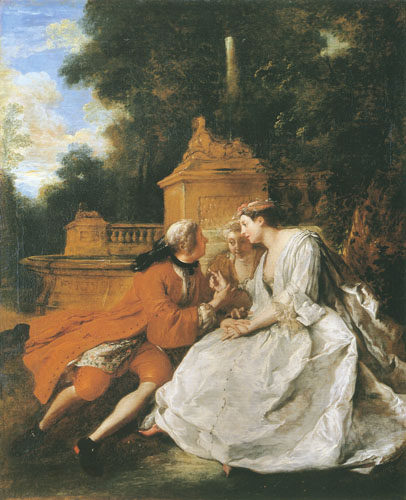 the game of Pied-de-Boeuf a Jean François de Troy