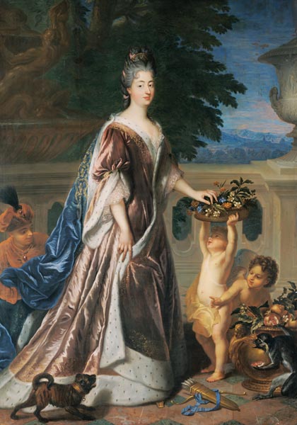 The Duchess of Maine (1676-1753) a Jean François de Troy