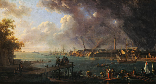 View of the Port of Lorient a Jean-Francois Hue