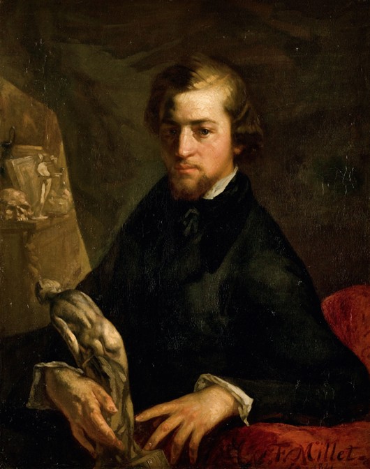 Portrait of Charles-André Langevin a Jean-François Millet