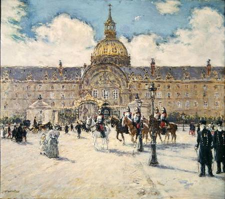 The Hotel des Invalides a Jean François Raffaelli