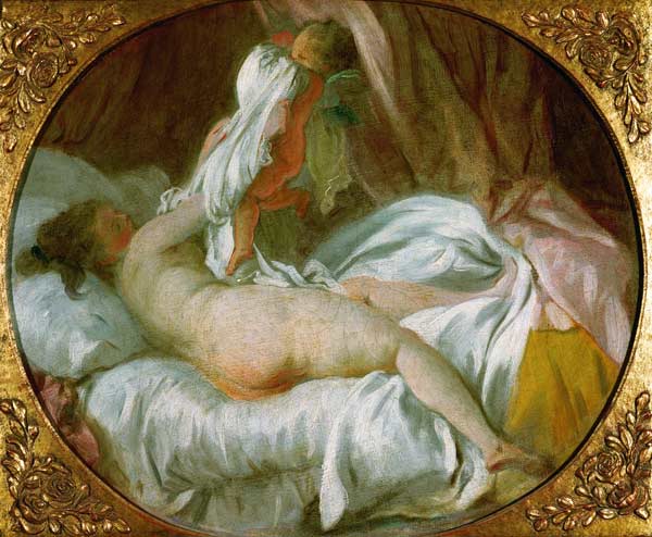 The Chemise Removed or The Lady Undressing a Jean Honoré Fragonard