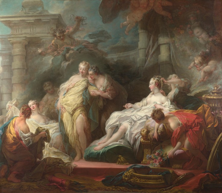 Psyche showing her Sisters her Gifts from Cupid a Jean Honoré Fragonard