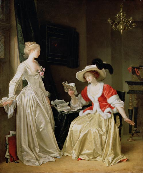 the reader (painted with Marguerite Gérard) a Jean Honoré Fragonard